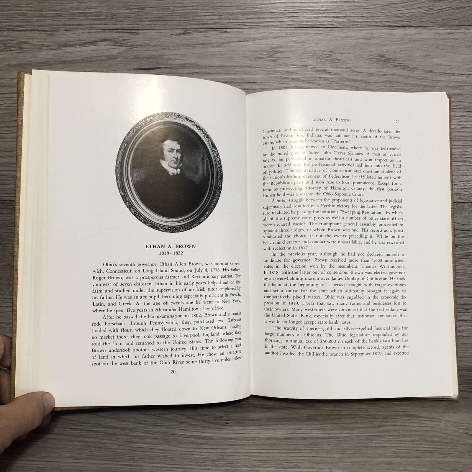 The Governors Of Ohio With Their Portraits Historical Society 1954 HCDJ Book