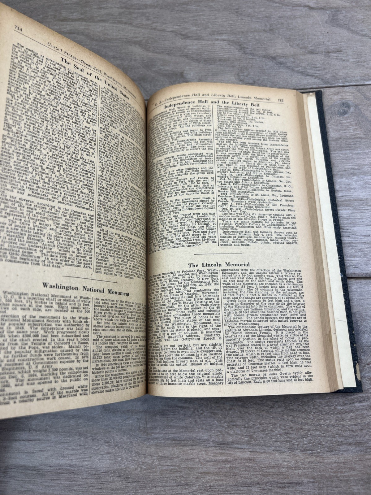 The World Almanac and Book of Facts 1946 & 1974 Vintage Hardcover Set