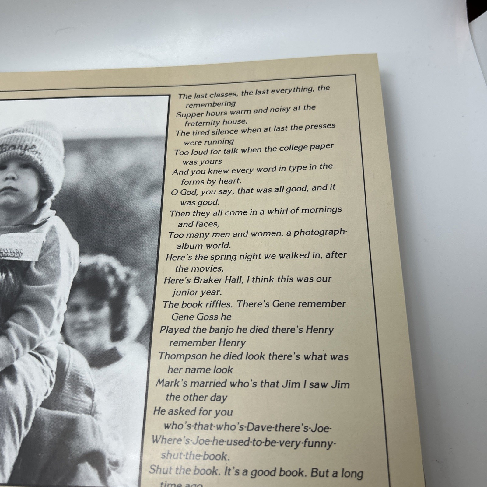 Baylor University 1982 Round Up Hardcover Baylor University Press Year Book 1982