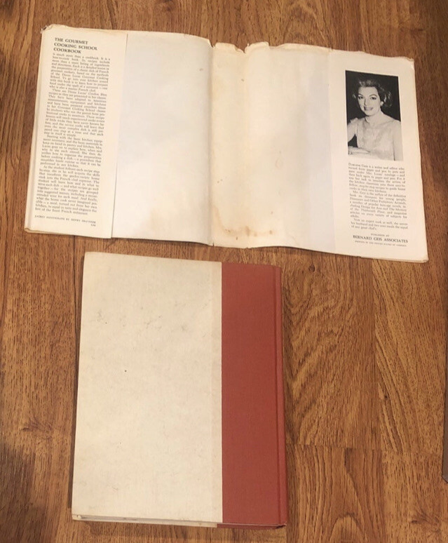 1964 Gourmet Cooking School Cookbook Hardcover Dione Lucas 366 Pages