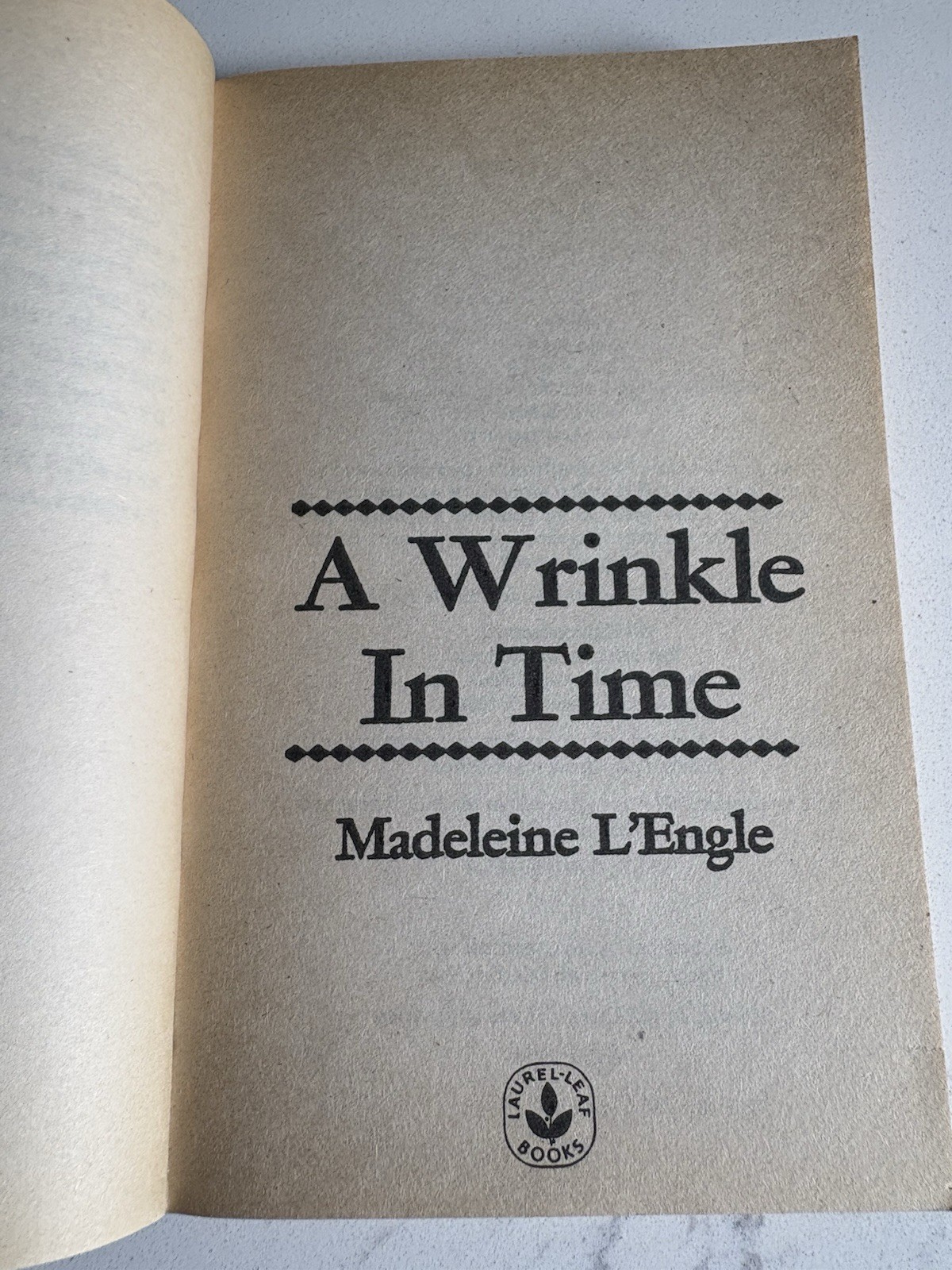 Madeleine L’Engle A Wrinkle in Time Paperback Dell Publishing Fantasy 1976
