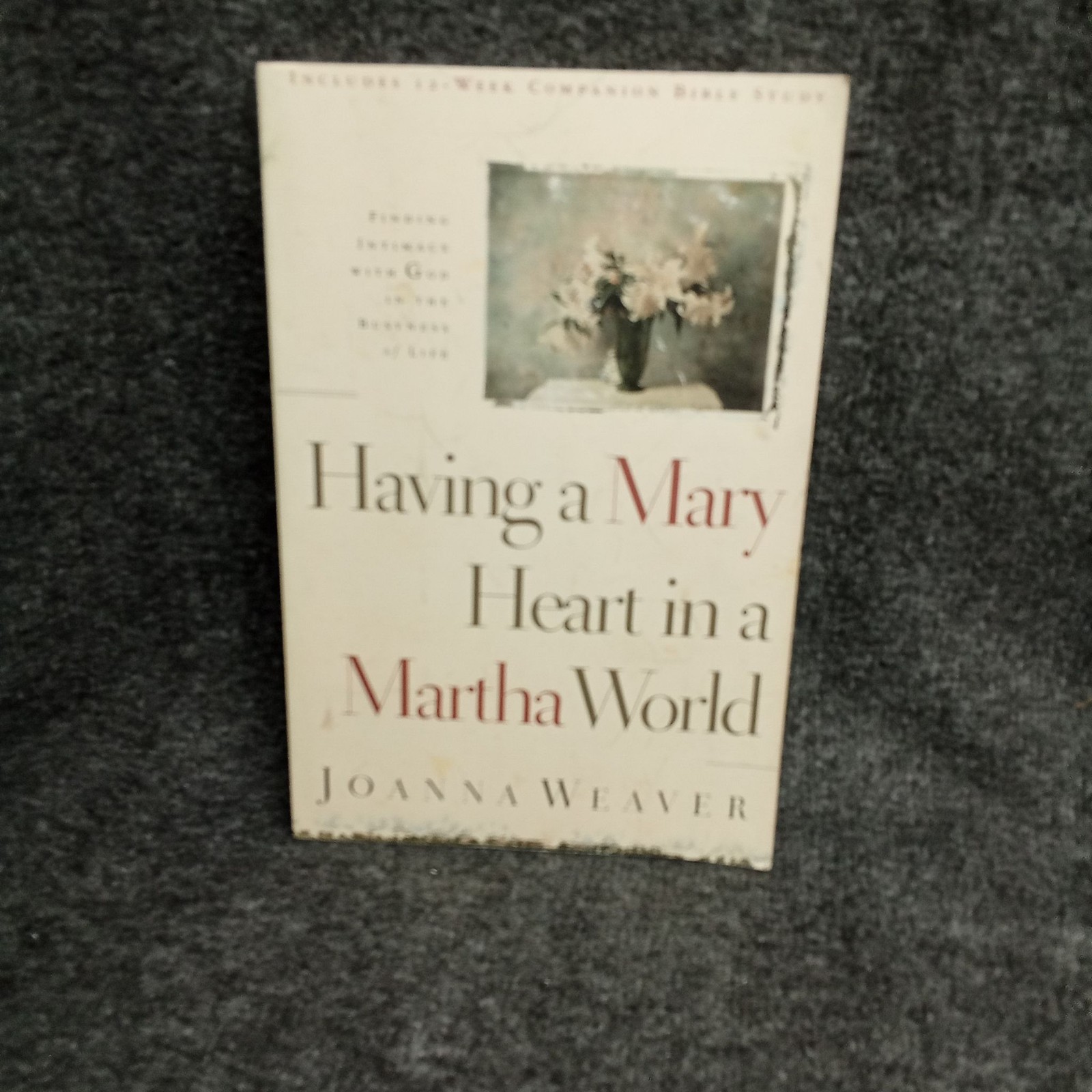 Having a Mary Heart in a Martha World Joanna Weaver Paperback Christian Living