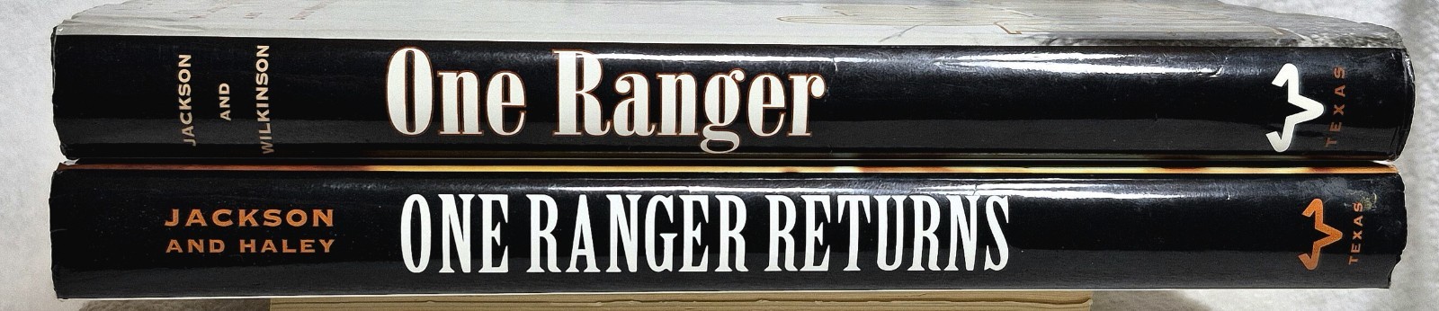 H. Joaquin Jackson-One Ranger · One Ranger Returns · Signed 2‑Book Lot · VG