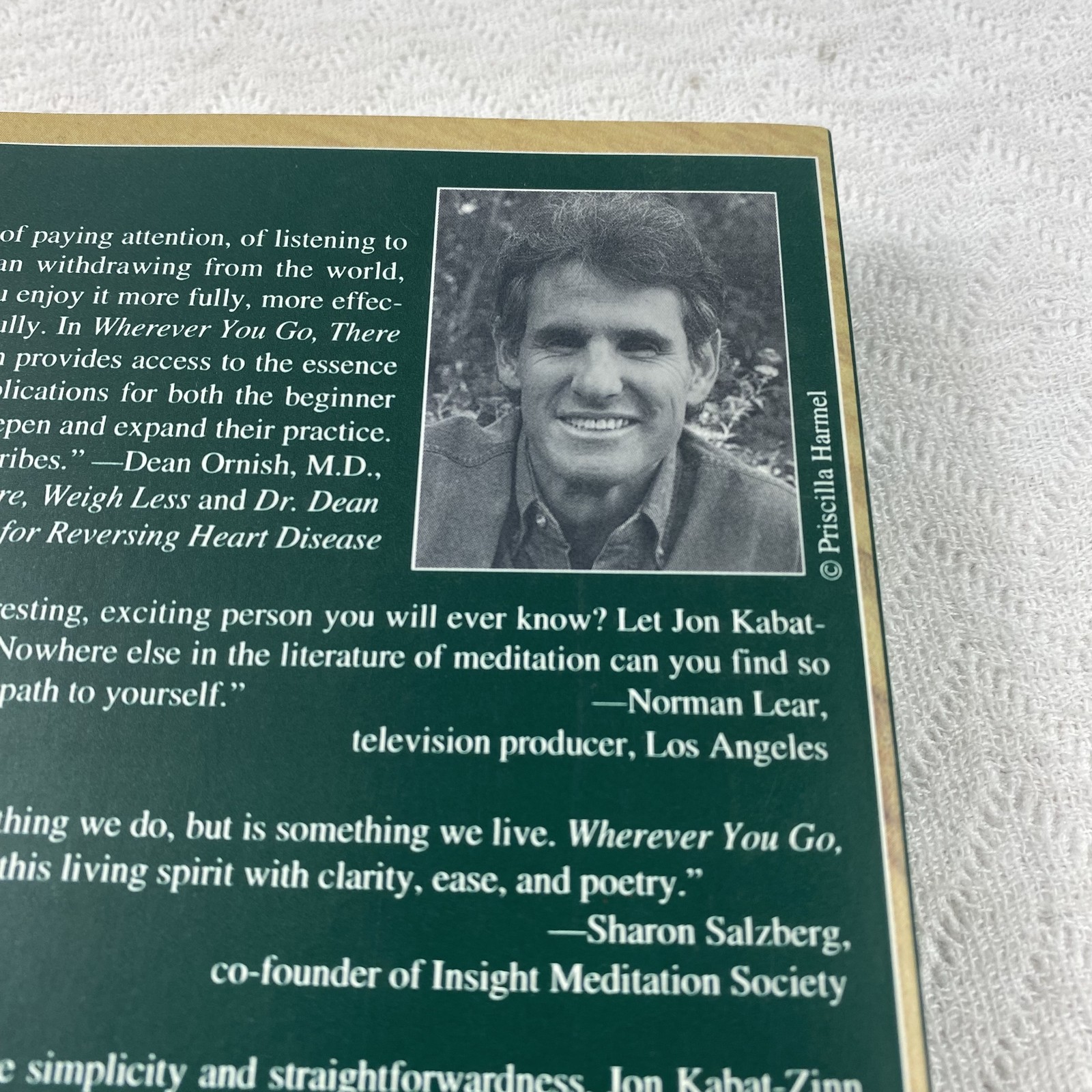 Wherever You Go There You Are Jon Kabat-Zinn Mindfulness Meditation Book Softcov
