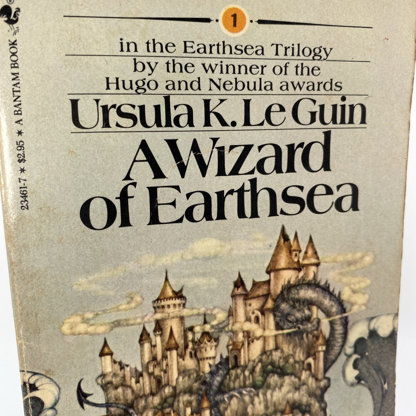 A Wizard Of Earthsea Ursula K Le Guin Trilogy Book # 1 Vintage 1982 Paperback