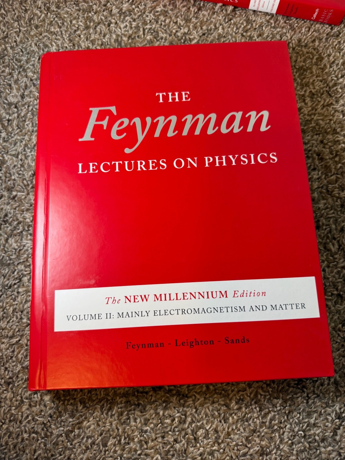 The Feynman Lectures on Physics – New Millennium Edition Complete 3 Volume Set