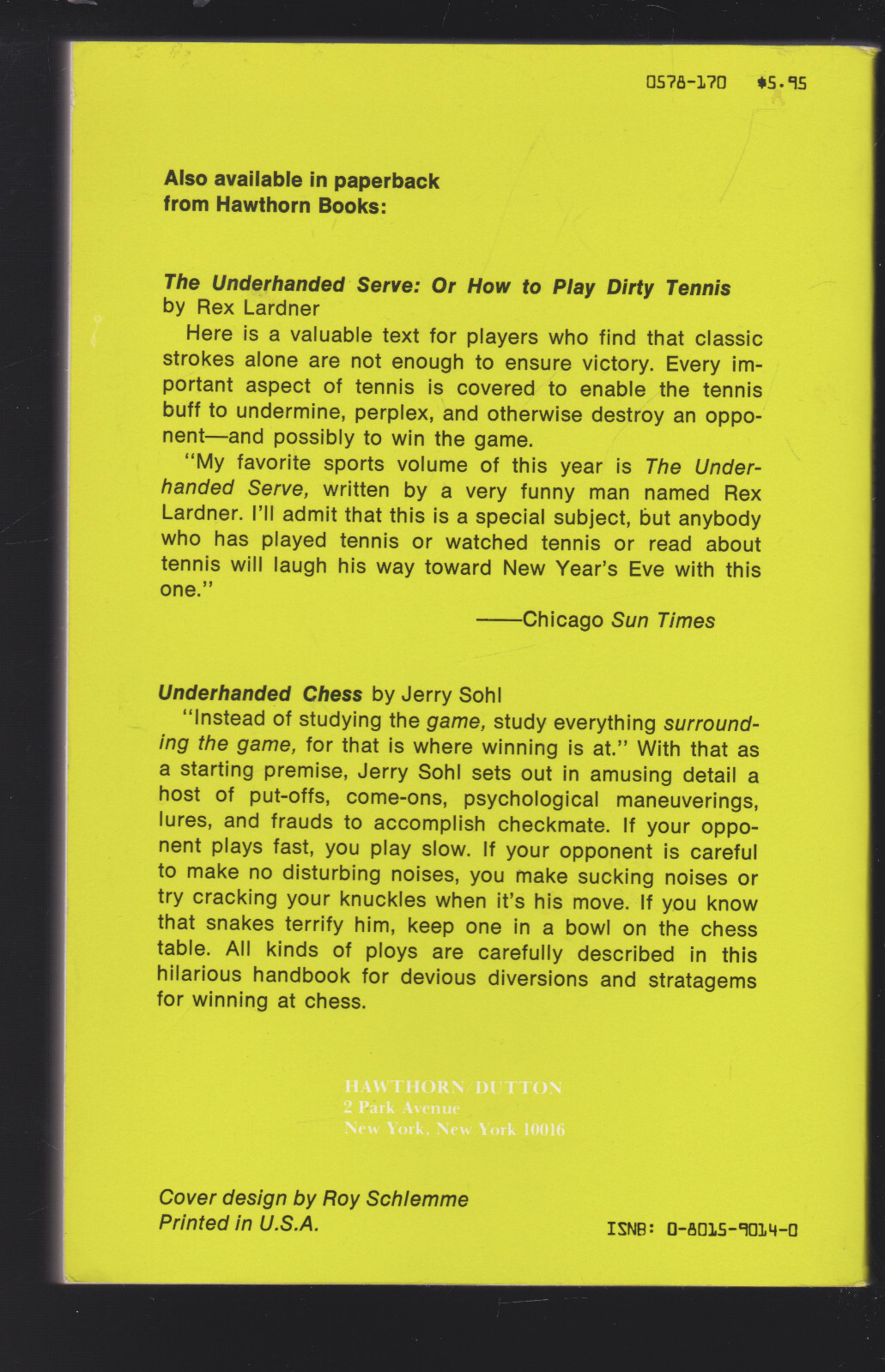 Downhill Lies: How to Play Dirty Golf by Ring Lardner Paperback 1973 VG