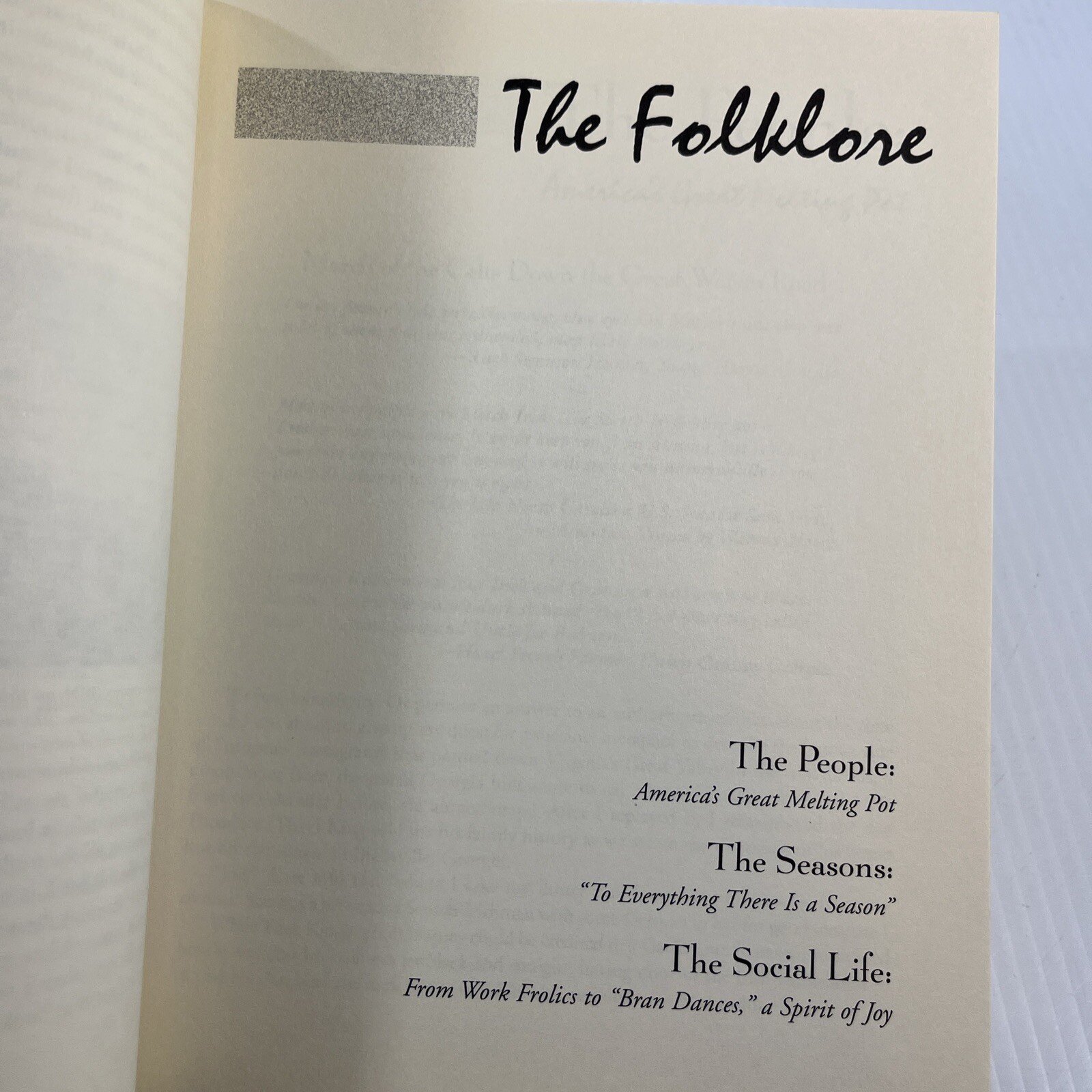 Smokehouse Ham, Spoon Bread & Scuppernong Wine: The Folklore and Art of Southern