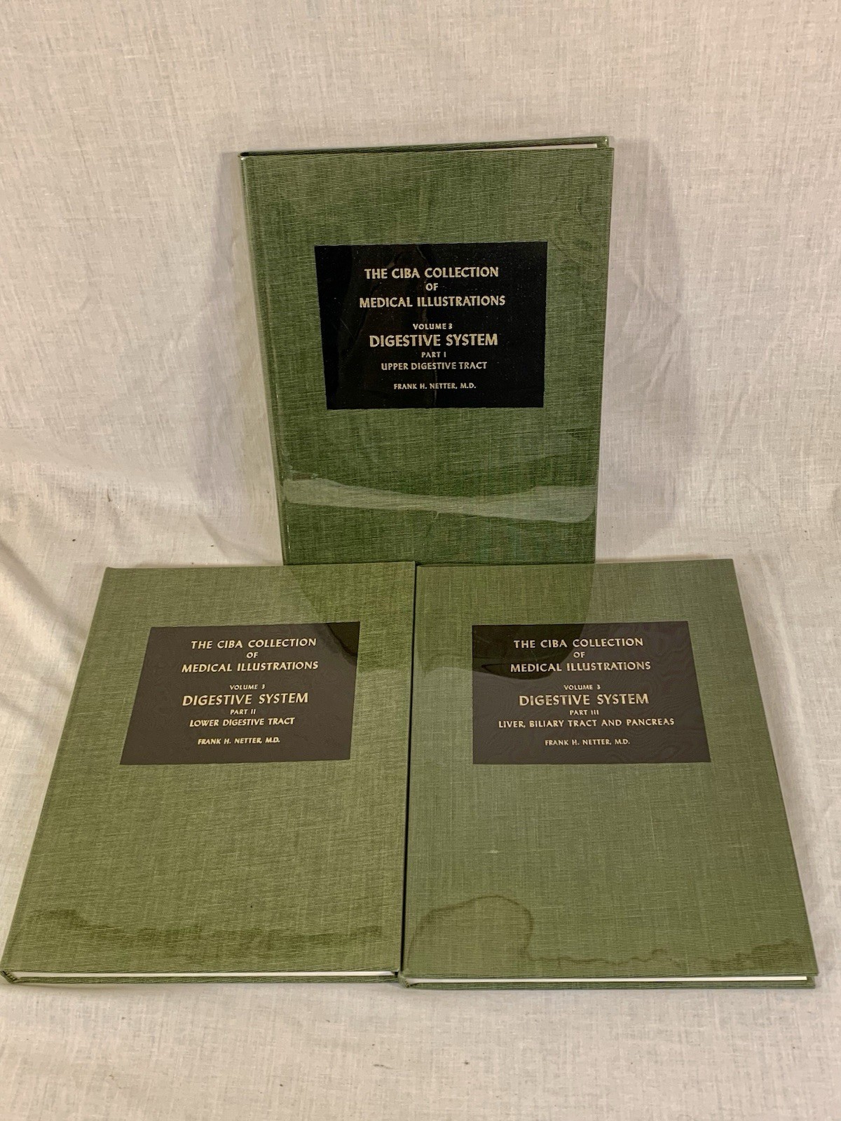 THE CIBA COLLECTION OF MEDICAL ILLUSTRATIONS 12 Book 8 Volume Set Frank H Netter