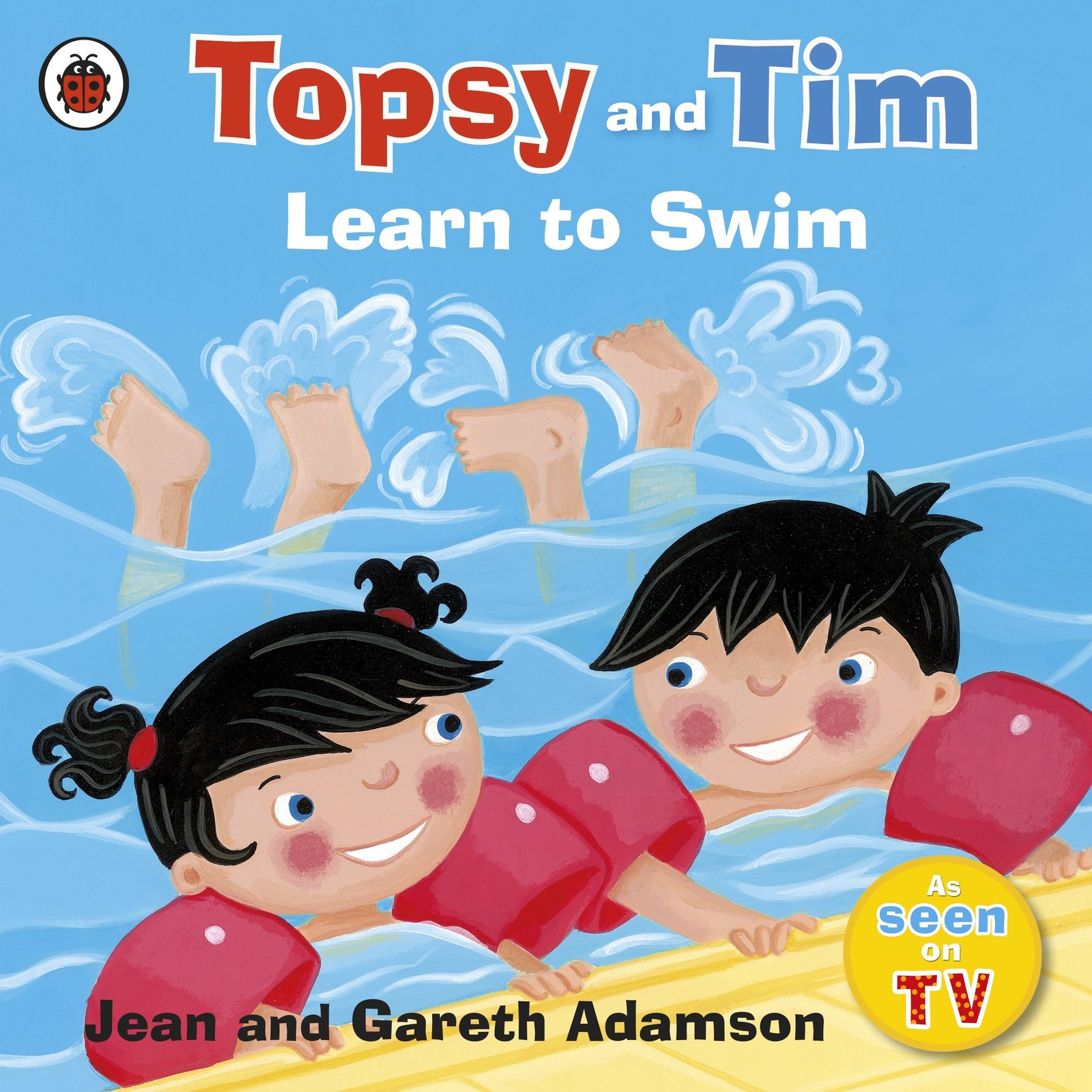 Topsy And Tim Learn To Swim – paperback Ladybird