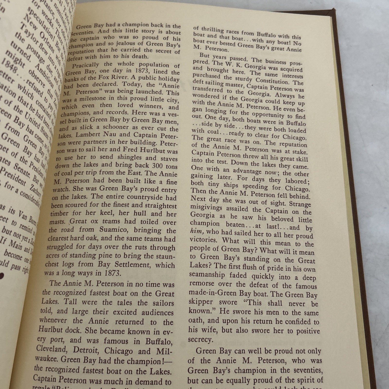 Little Stories About Our Town Harold Shannon – Green Bay Wisconsin inscribed