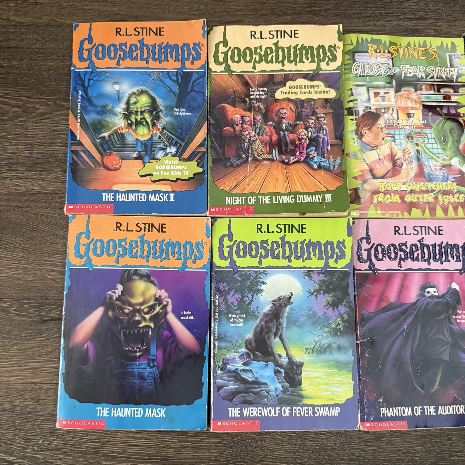 R.L. Stine Goosebumps Fear Street Shivers Book Lot of 15 Scholastic PB