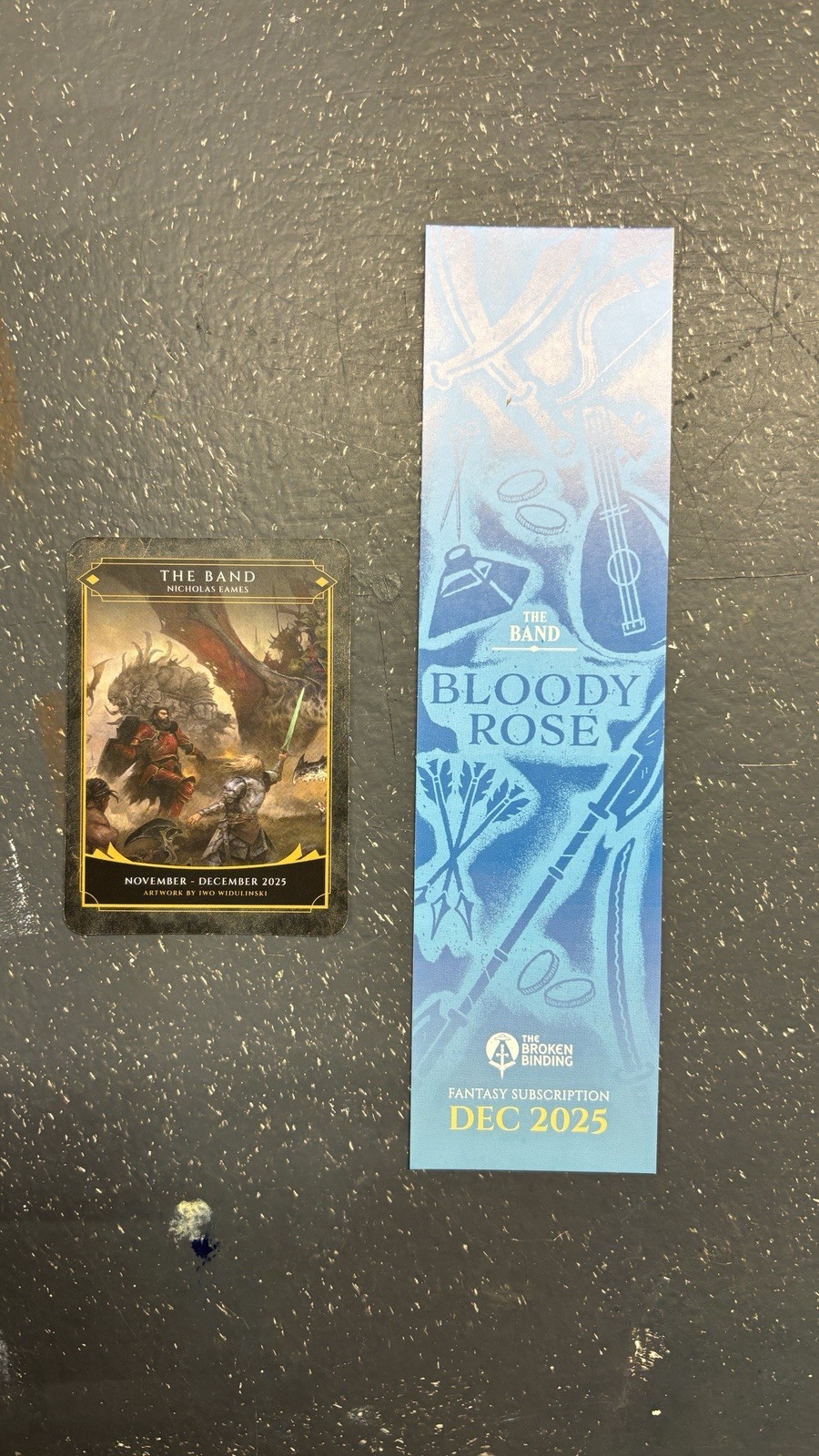Broken Binding – Kings Of The Wyld, Bloody Rose Nicholas Eames – Tier 1 SIGNED
