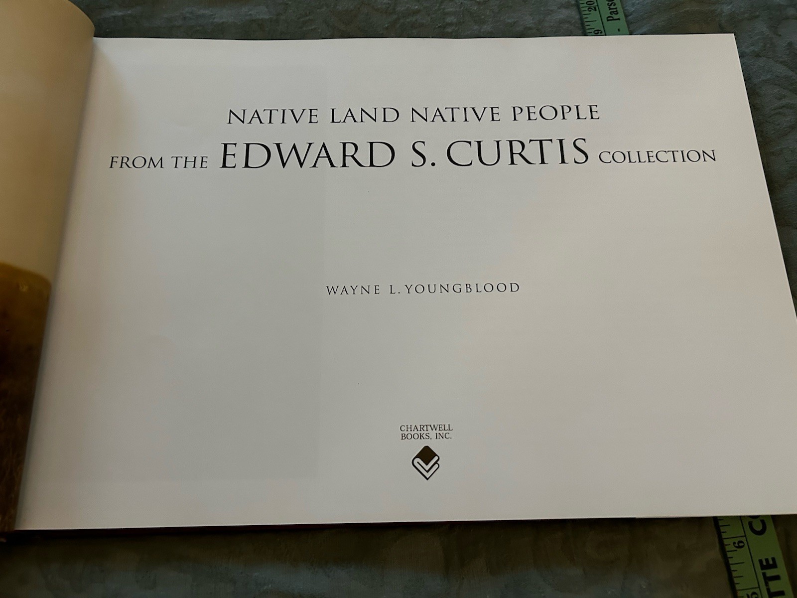 “Native Land Native People” From Edward S. Curtis Collection By Wayne Youngblood