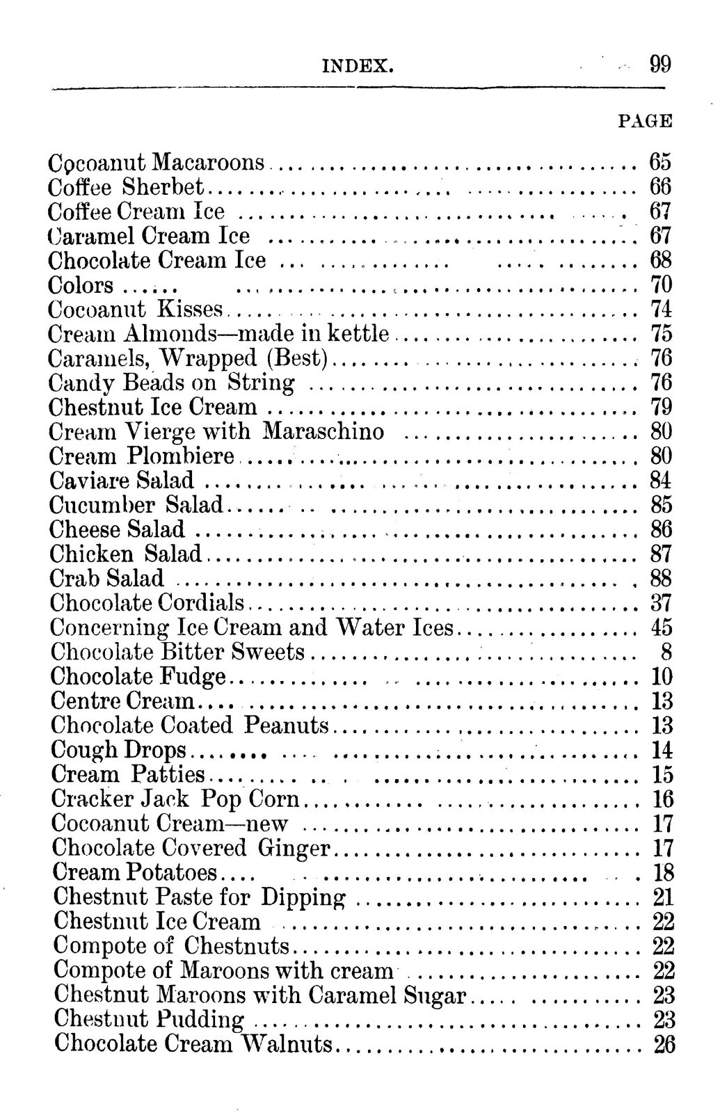 1904 Practical Guide To Candy Making And Soda Dispensing Cook Book 104 Pages