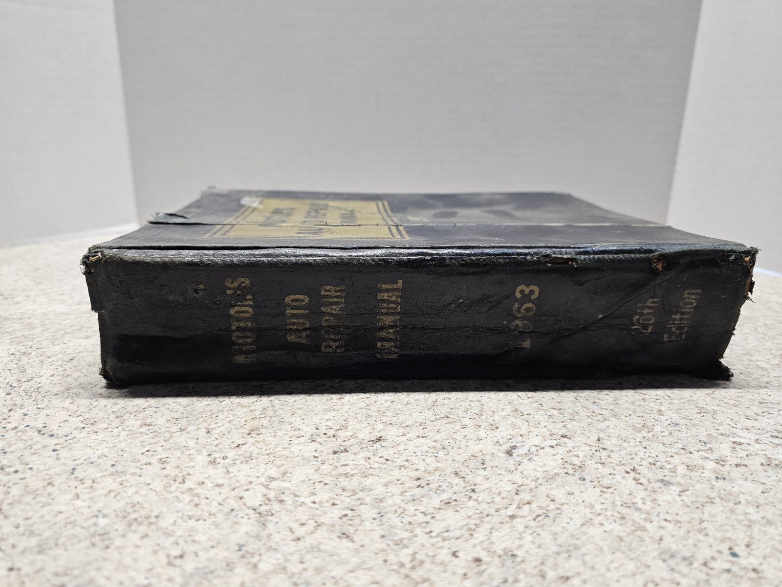 Motors Auto Repair Manual 1963 26th Edition Published By Motor
