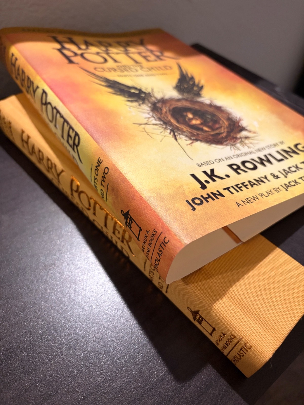 Harry Potter and the Cursed Child with DJ First Edition 2nd Printing
