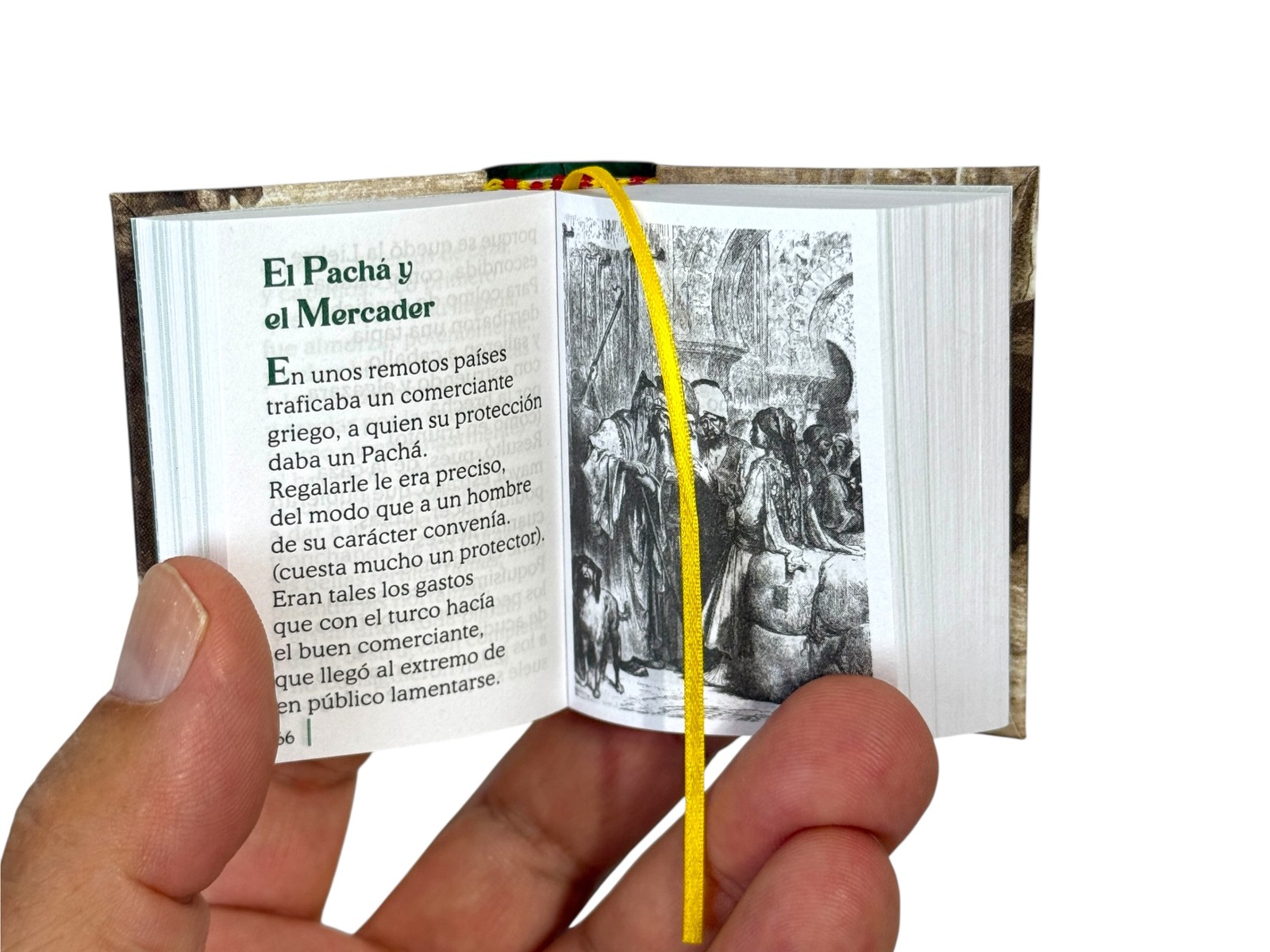 Fábulas de la Fontaine 2025 mini book 430ps in Spanish 80 + fables, Gustavo Dore