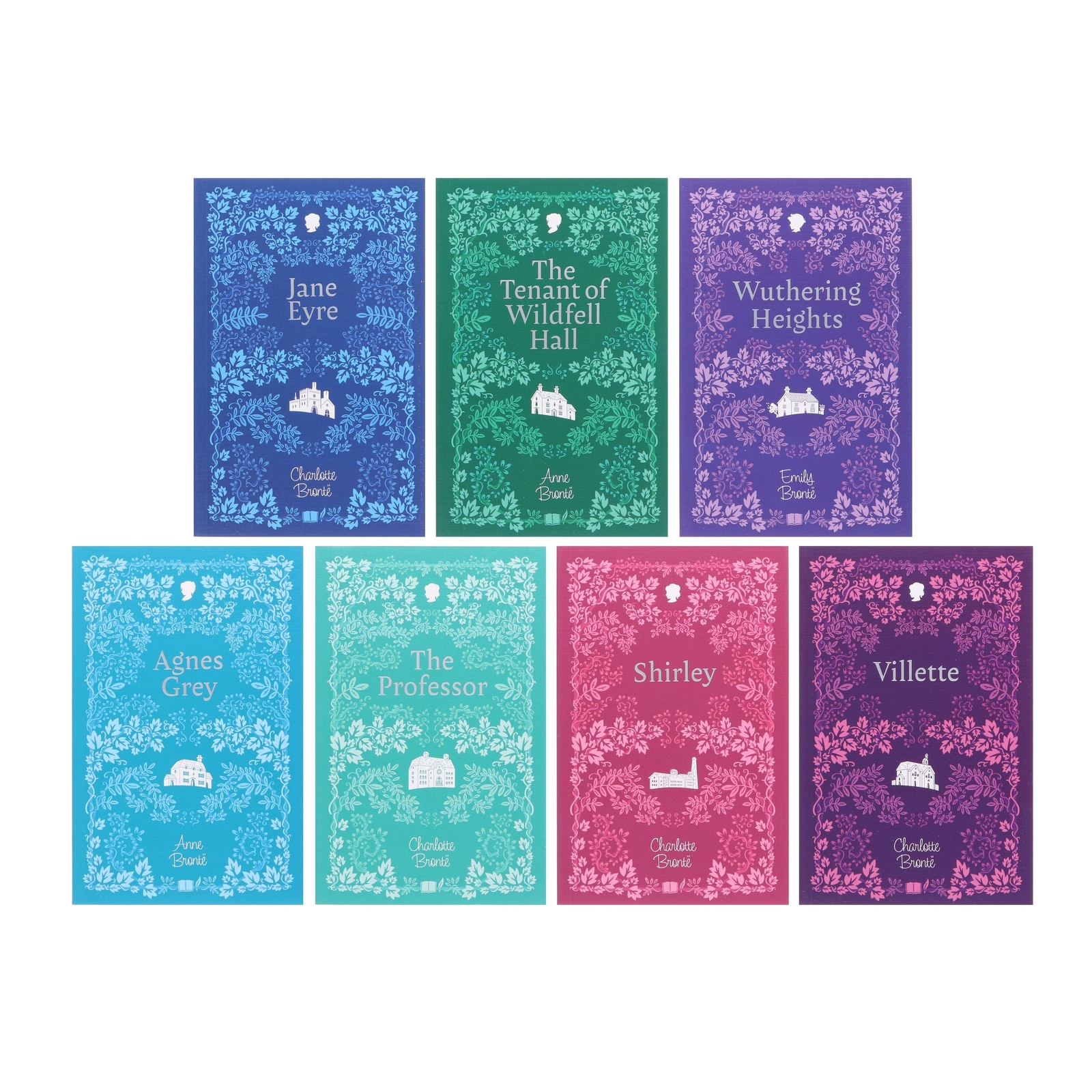 The Bronte Sisters 7 Books Collection Box Set (Cherry Stone)- Ages 12+ – PB