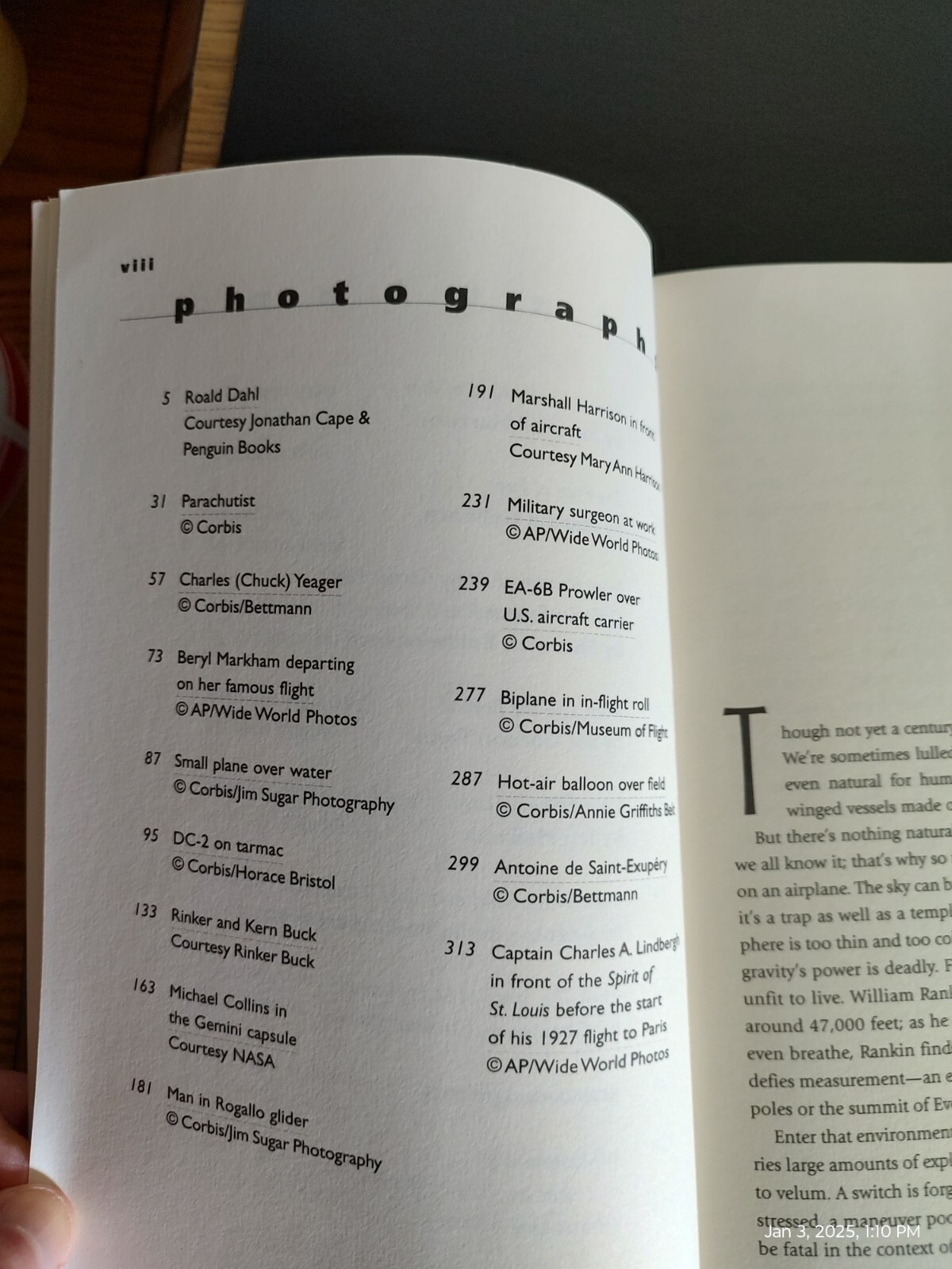 Wild Blue : Stories of Survival from Air and Space, 350 pages, © 2000