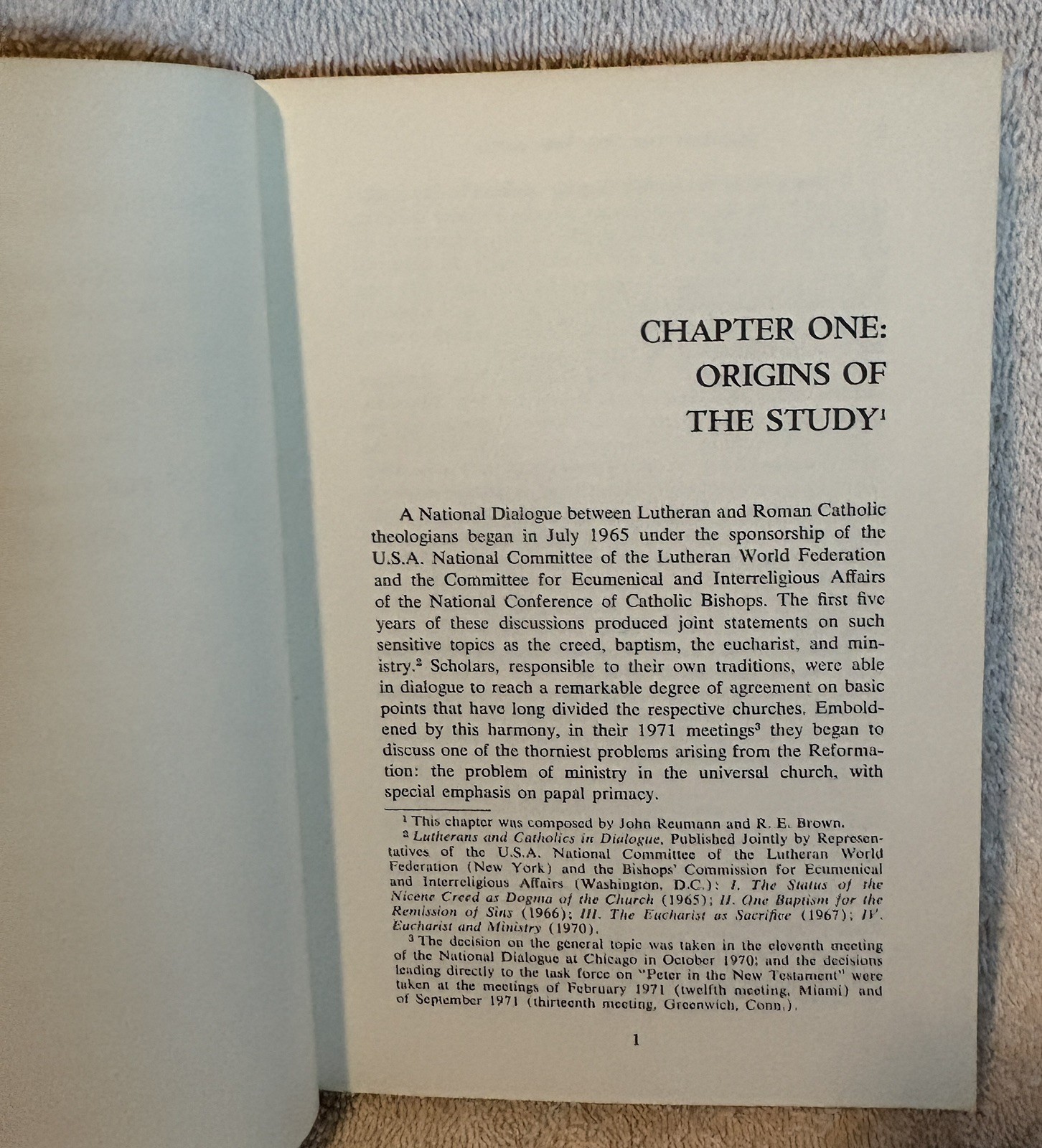 PETER IN THE NEW TESTAMENT Ed. by R. E. Brown PB 1973 Lutheran-Catholic