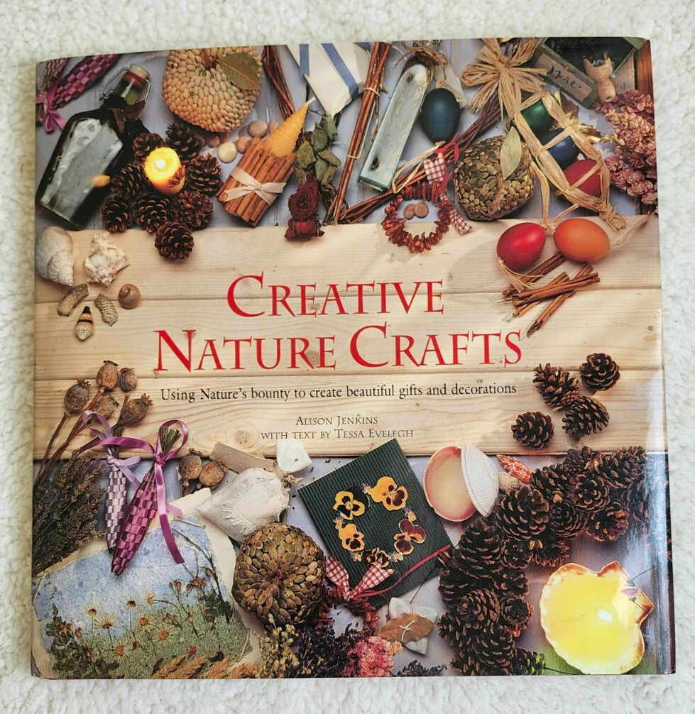 Vintage Creative Nature Crafts Hardback Book for Each Season by Alison Jenkins