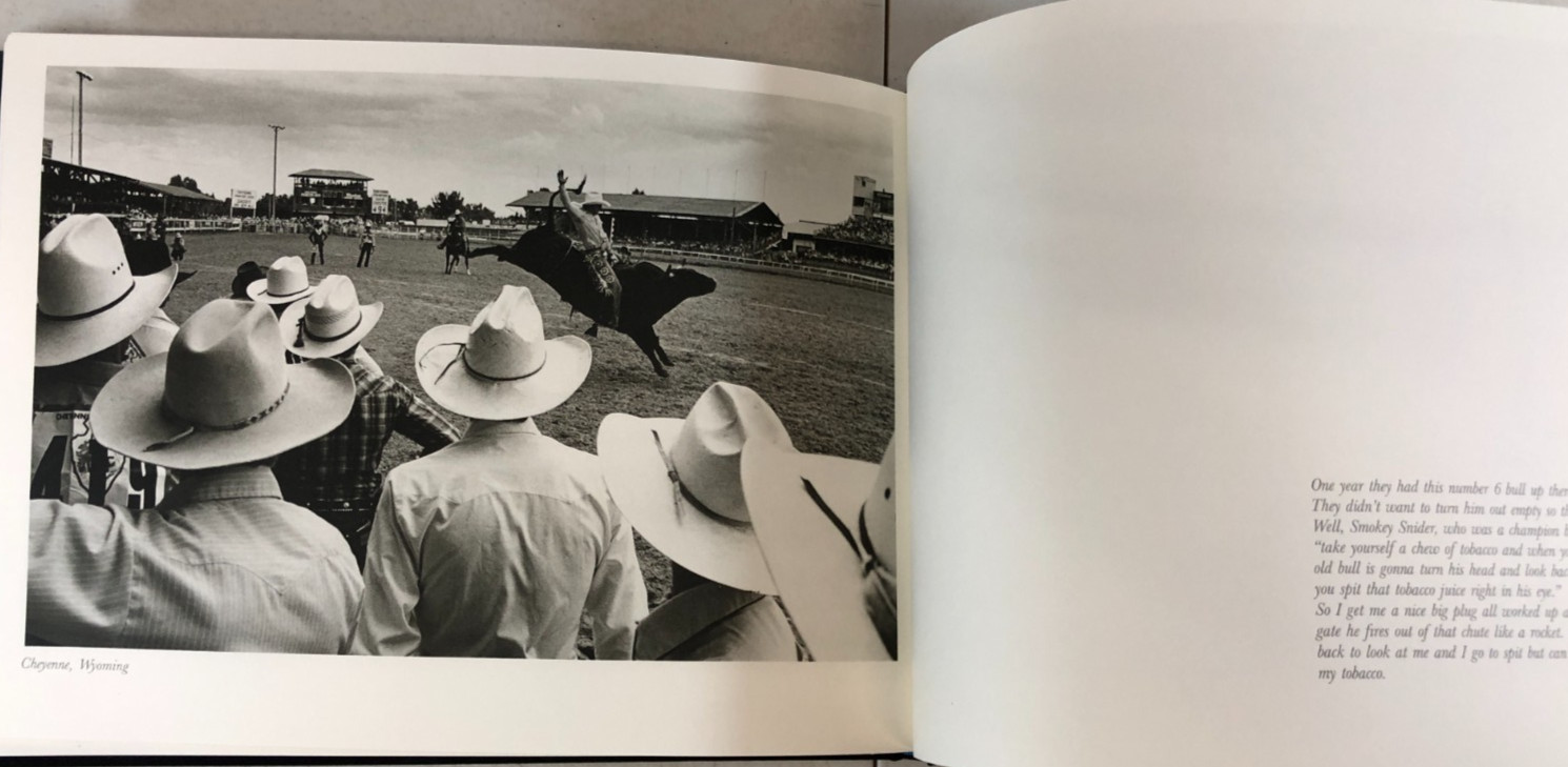 Rodeo, photographs by Norman Mauskopf, 1985, E-94