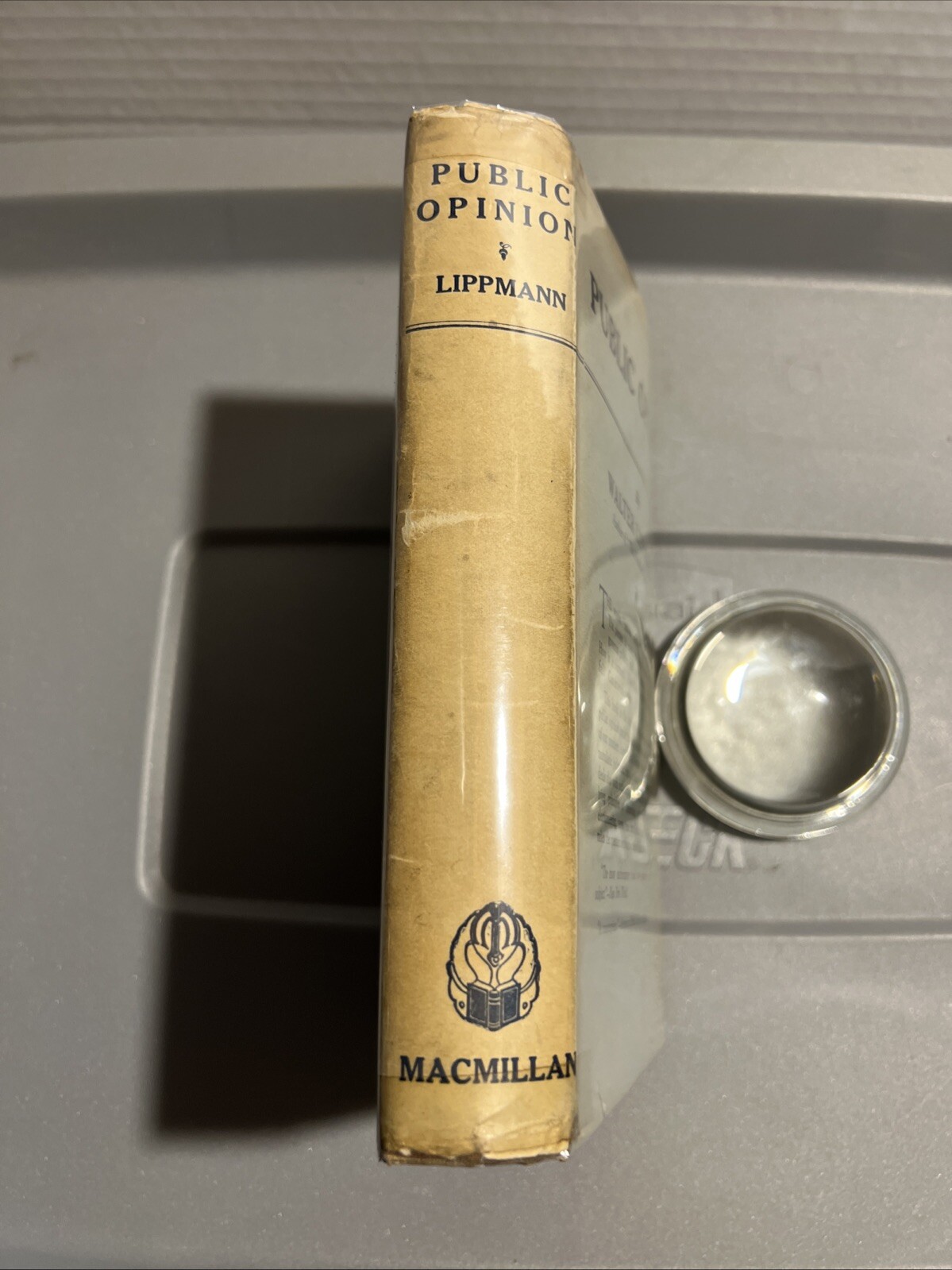Public Opinion Walter Lippmann The Macmillan Company 1961