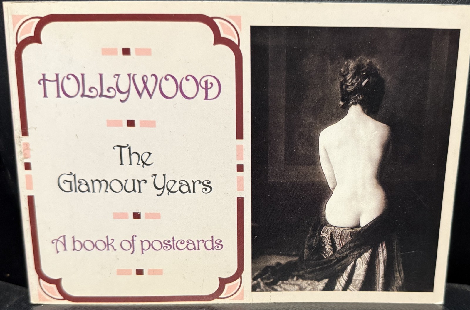 Hollywood : The Glamour Years -A Book of 30 Oversized Postcards