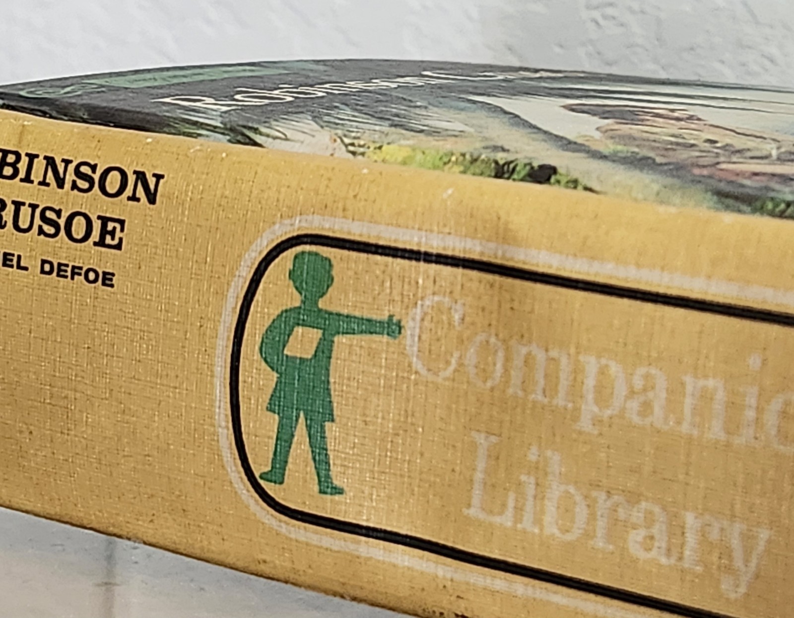 2 Vintage 1960’s Companion Library 2-in-1 Book Hard Back Children’s Classics LOT