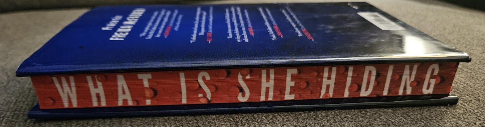 The Intruder Hardcover Freida McFadden Book Novel True Crime Fiction RARE📖🔪🩸