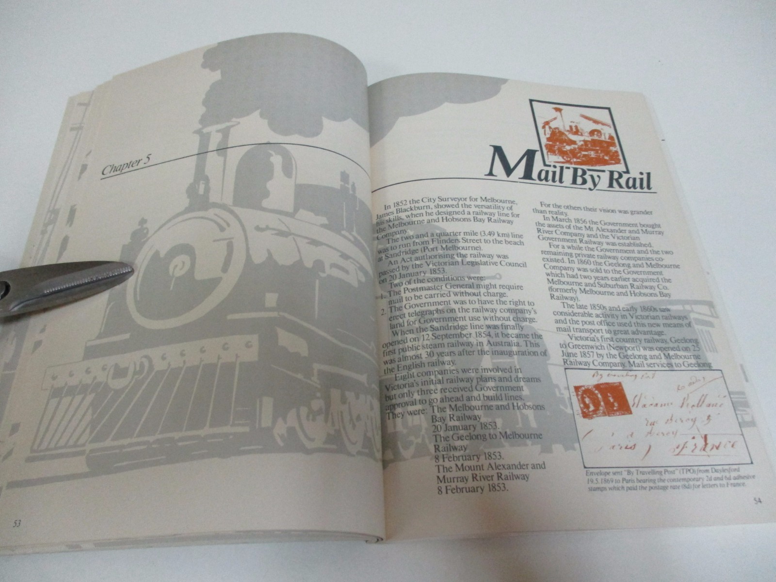 History of Postal Services in Victoria – Australia Post Book – 125 Pages – 1984