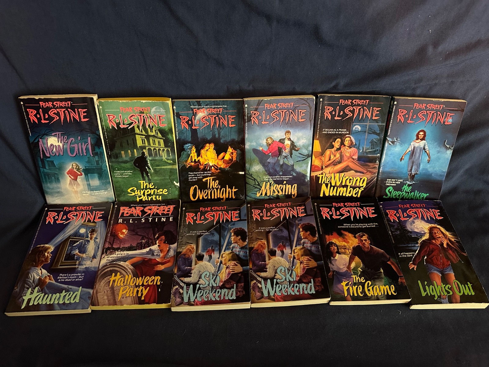 R L Stine Fear Street Books