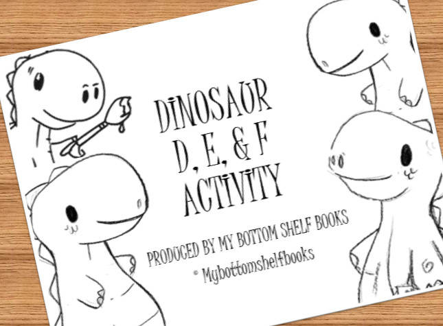 DIGITAL- 2025 Merrick D E F Children’s Dinosaur ACTIVITY BOOK *PRINT REQ’D* 13p