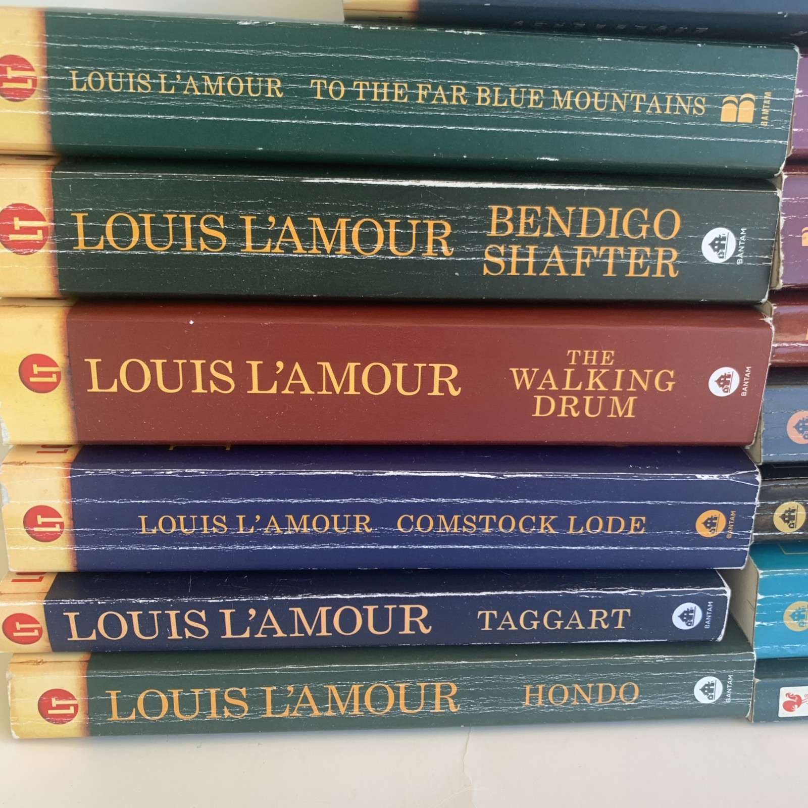 Louis L’Amour PB lot of 14 Lost Treasures Books And Sacketts