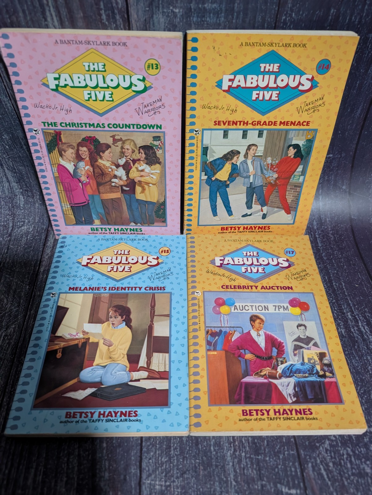 Fabulous Five by Betsy Haynes Book Lot of 16 – Vintage Paperbacks 80s 90s