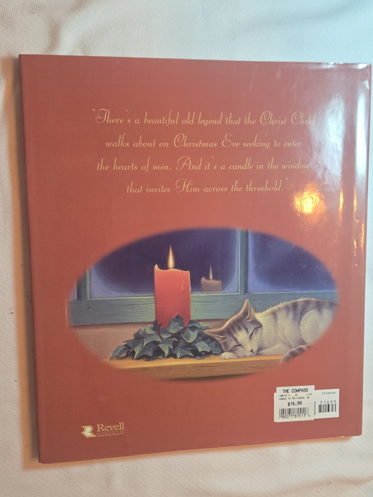 Revell The Candle in the Window HC Grace Johnson Mark Elliott 2003