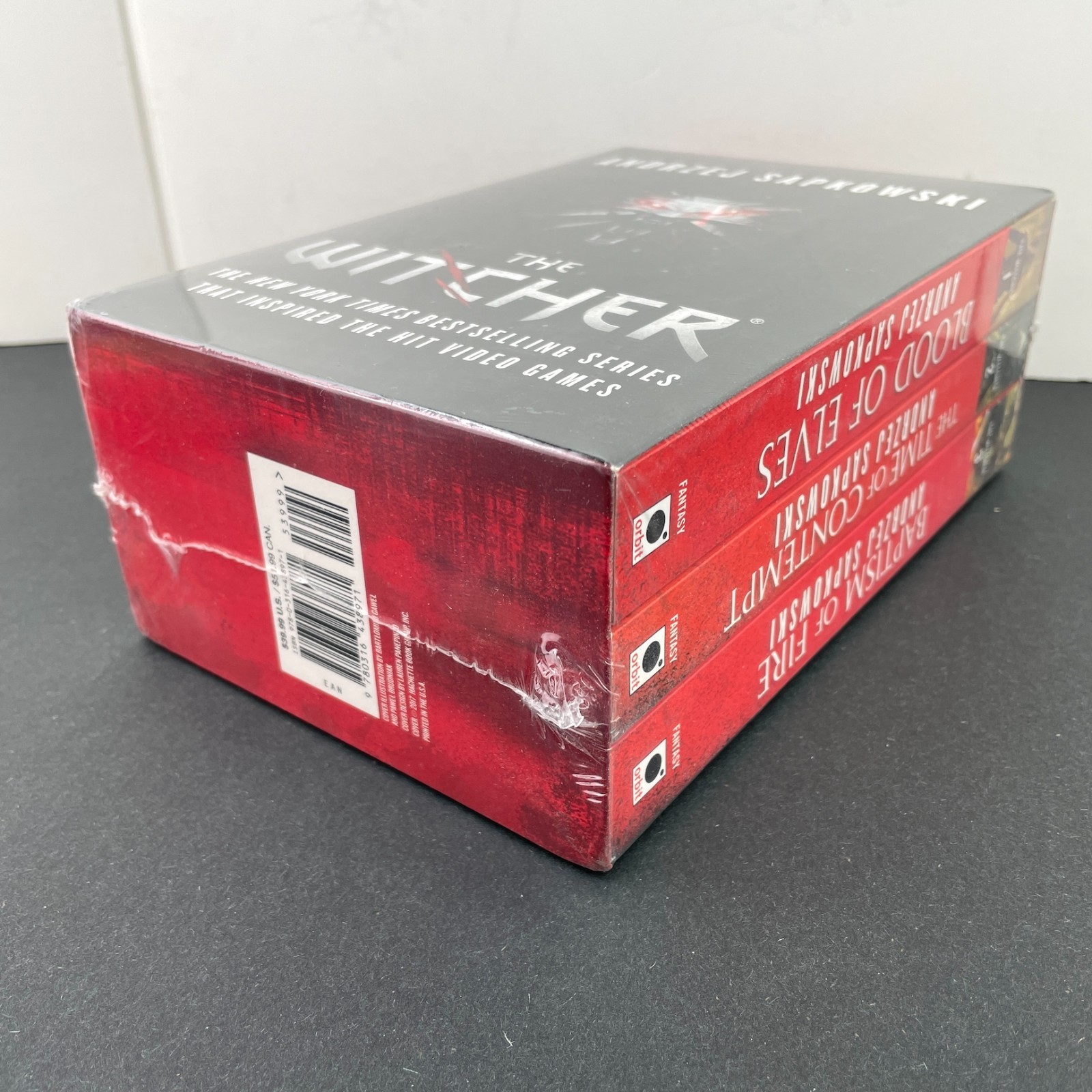 The Witcher Book Box Set: Blood Of Elves Time Of Contempt Baptism Of Fire Sealed