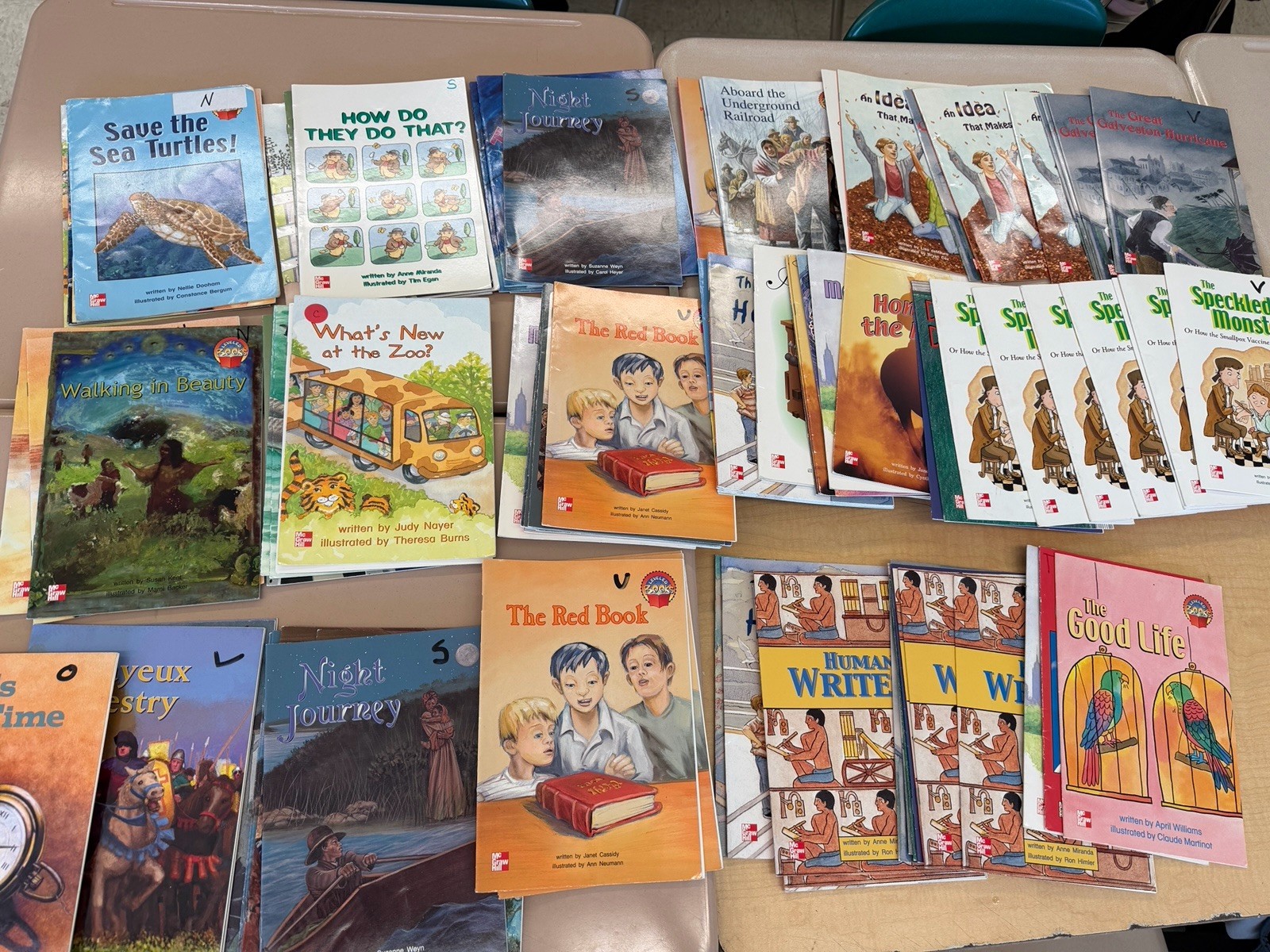 * Lot of 100 Mcgraw Hill Leveled Readers Books Vocabulary Lexile *
