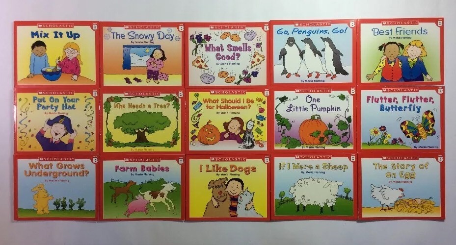 Childrens Books Lot 15 Level B Easy Readers Learn to Read Guided Reading Set NEW