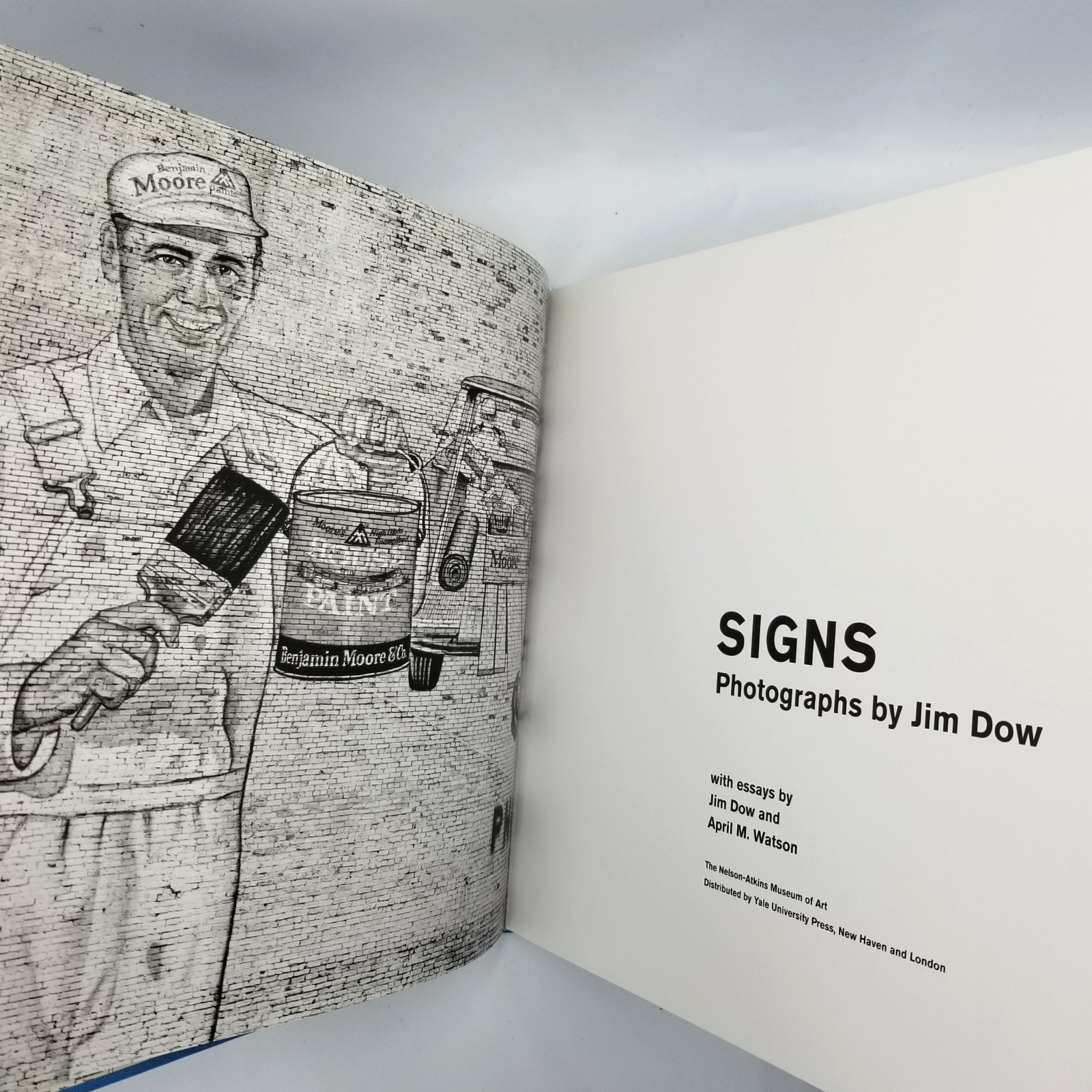 Signs: Photographs by Jim Dow – 2022 Signed Artist Copy – Exhibition Catalog