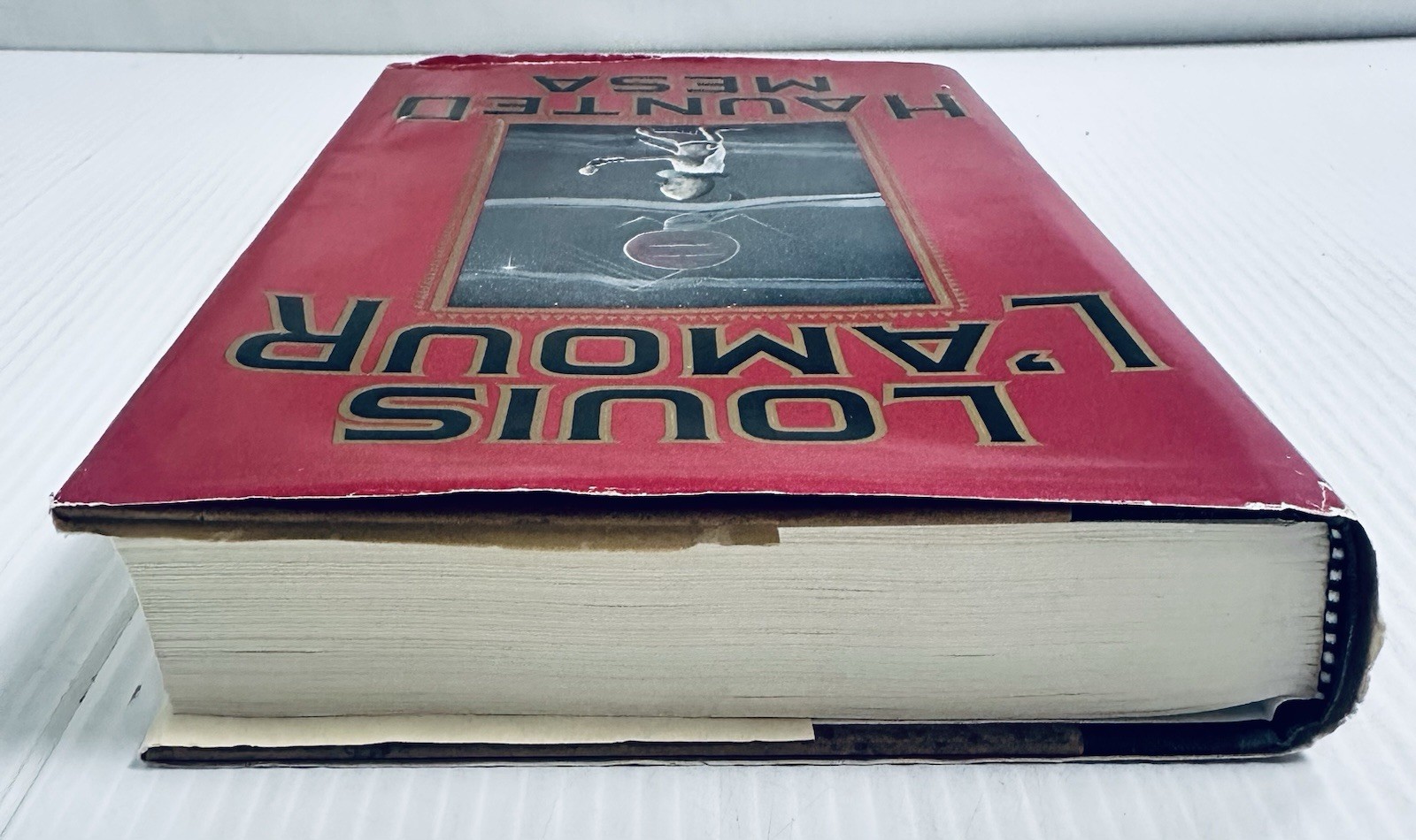 Louis LAmour The Haunted Mesa 1987 First Edition Hardcover Western Adventure