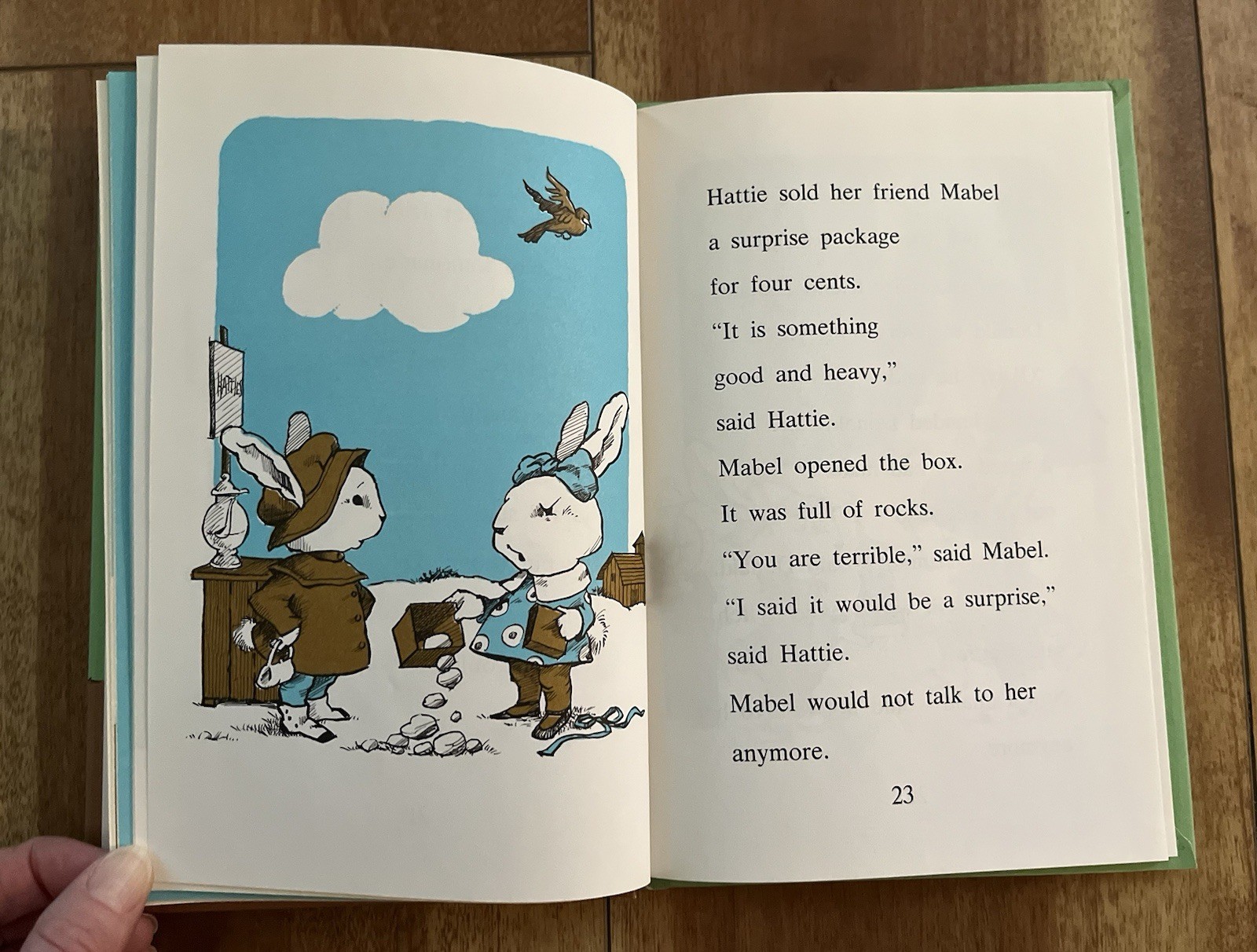 VTG Lot of 3 – Picture for Harold’s Room/Hattie Rabbit/Clara & the Bookwagon