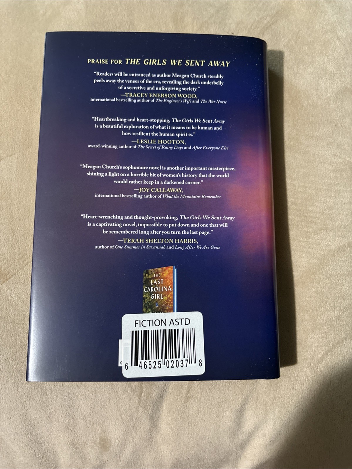 The Girls We Sent Away by Meagan Church, New, Hardcover Book