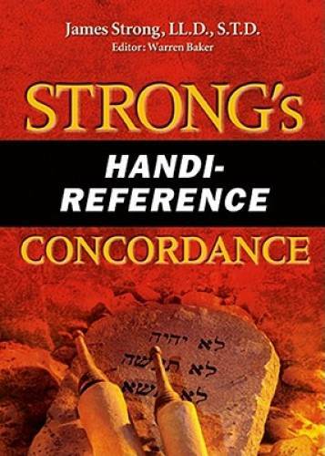 Strong’s Handi-Reference Concordance (AMG Handi-Reference Series) – VERY GOOD