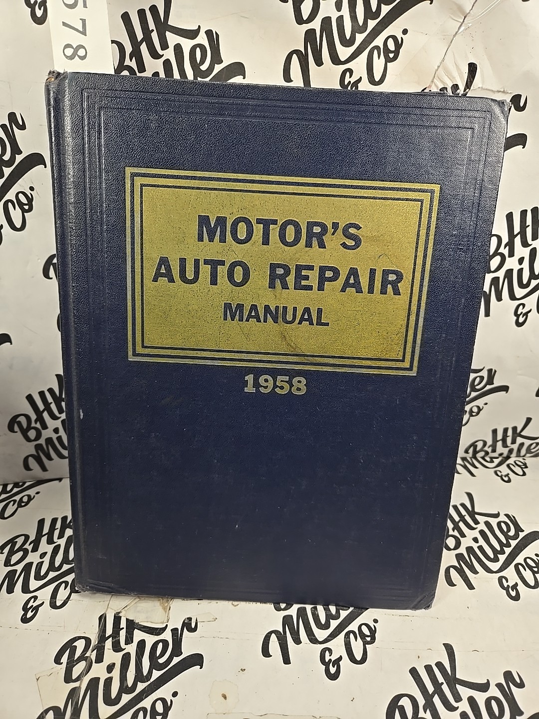 Motor’s Auto Repair Manual 1958 HC
