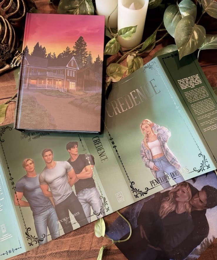 Books For Days Crate BFDC: Credence By Penelope Douglas HB New *PRESALE*