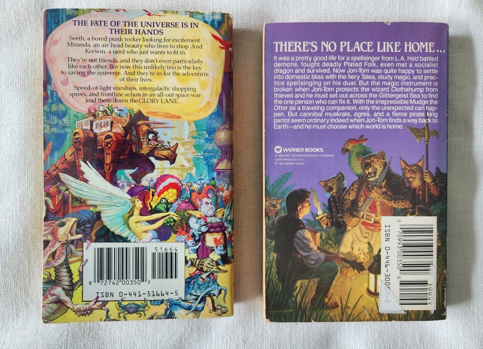 Alan Dean Foster Vintage Lot of 11 Books Pip & Flinx , Spellsinger, Commonwealh