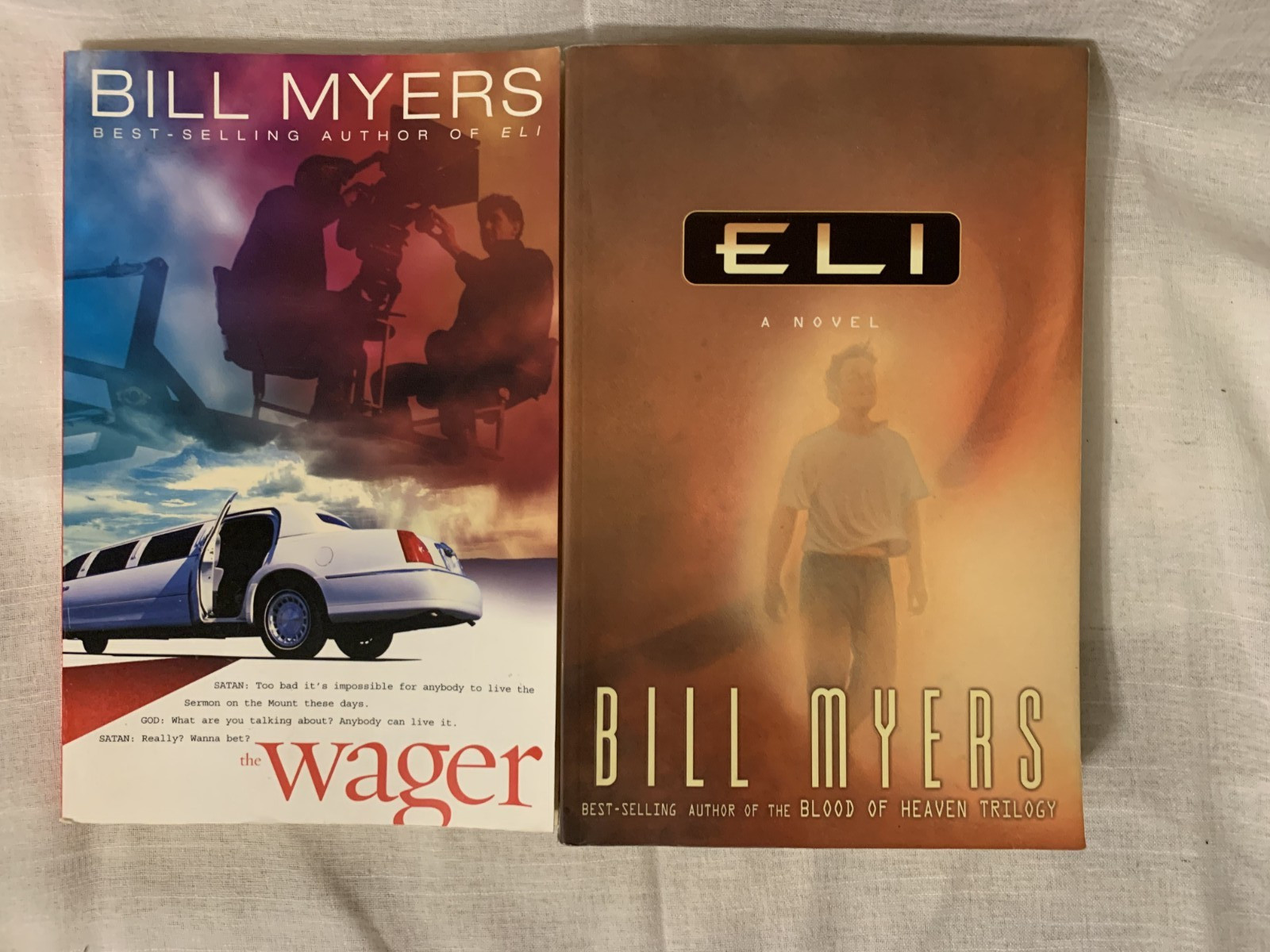 Lot of Bill Myers Novels (Blood of Heaven, The Voice, Threshold, Eli, etc.)