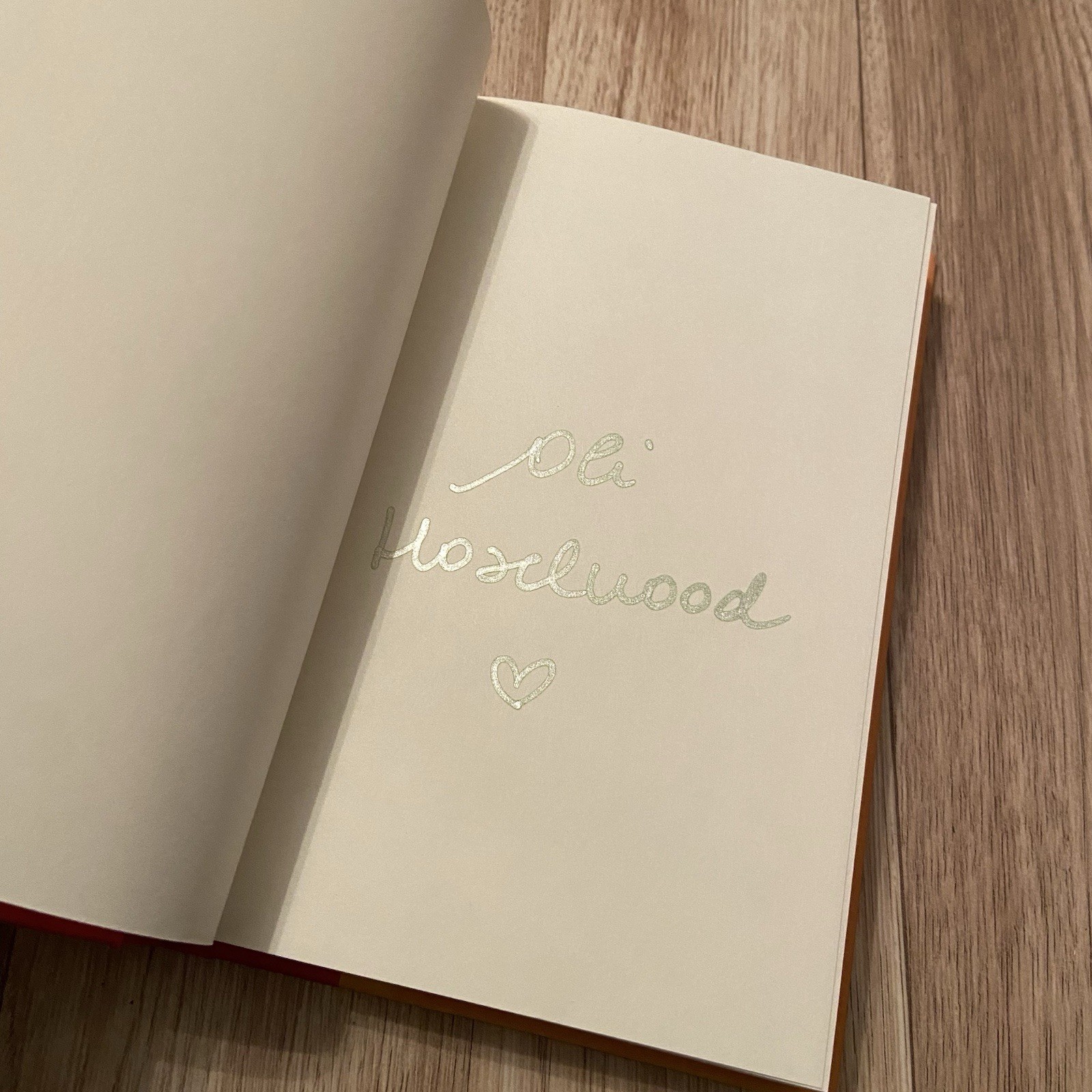 SIGNED Love Theoretically by Ali Hazelwood Hardcover Autographed